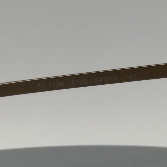 New Tiffany & Co. Women Butterfly Eyeglasses TF1136 6133 Camel 53mm READ - Picture 8 of 9